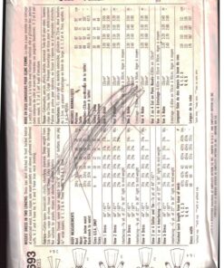 Alternative view of Simplicity 7693 Dress Size: 10 Used Sewing Pattern