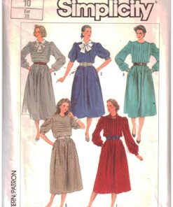 Simplicity 7693 Dress Size: 10 Used Sewing Pattern