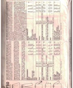 Alternative view of Simplicity 7780 Girl's Skirt, Pants, Blouse, Jacket, Vest Size: 4 Uncut Sewing Pattern