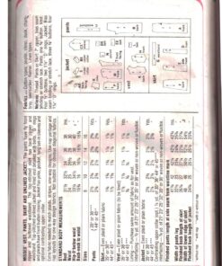 Alternative view of Simplicity 7999 Vest, Pants, Skirt, Jacket Size: 12 Used Sewing Pattern