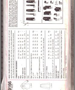 Alternative view of Simplicity 9166 Blouse, Front-Wrap Skirt Size: 16 Uncut Sewing Pattern