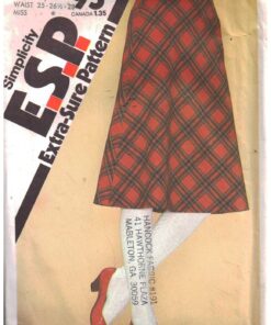 Simplicity 9583 Skirt Size: N 10-12-14 Used Sewing Pattern