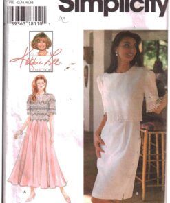 Simplicity 9611 Dress by Kathie Lee Size: RR 14-20 Uncut Sewing Pattern