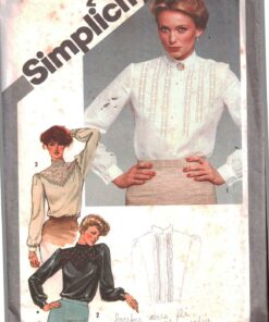 Simplicity 9809 Blouse Size: 14 Uncut Sewing Pattern