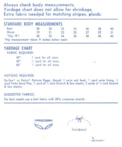 Alternative view of Stretch & Sew 1390 Halter Bikini Size: 28-40 Uncut Sewing Pattern