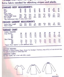 Alternative view of Stretch & Sew 200 Raglan Sleeve Top, Sweater Size: 28-44 Uncut Sewing Pattern