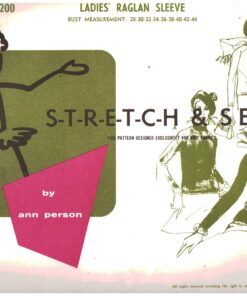 Stretch & Sew 300 Ladies Set-In Sleeve Size: 28-44 Uncut Sewing Pattern