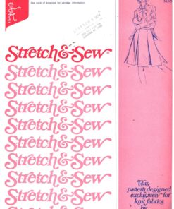 Stretch & Sew 420 Box Pleat Skirt Size: 30-46 Uncut Sewing Pattern