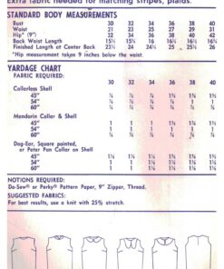 Stretch & Sew 350 Ladies Shell Size: 30-40 Uncut Sewing Pattern - Image 2