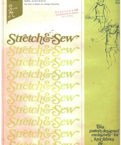 Stretch & Sew 863 Child's Tank Top Size: 2-12 Uncut Sewing Pattern