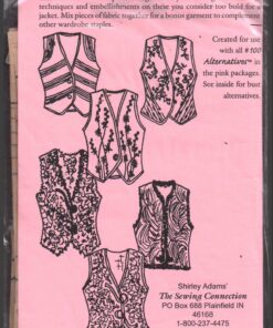 The Sewing Connection 100 Vest Size: XS-XXL Uncut Sewing Pattern - Image 2