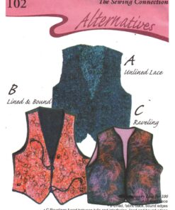The Sewing Connection 102 Contemporary Lace for 100 Uncut Sewing Pattern