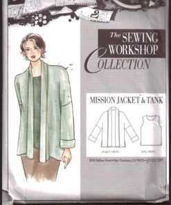The Sewing Workshop Mission Jacket, Tank Size: S-XXL Used Sewing Pattern