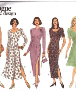 Vogue 1119 Dress Size: 6-8-10 Uncut Sewing Pattern