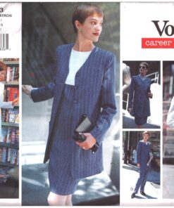 Vogue 1533 Jacket, Dress, Top, Skirt, Pants, Scarf Size: 12-14-16 Uncut Sewing Pattern