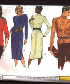 Vogue 7505 Top, Dress Size: 10 Used Sewing Pattern