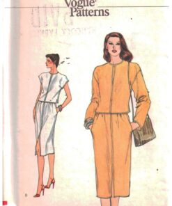 Vogue 7558 Top, Skirt Size: 10 Uncut Sewing Pattern
