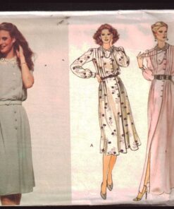 Vogue 7636 Dress Size: 7636 Used Sewing Pattern