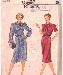 Vogue 7740 Dress Size: 12 Uncut Sewing Pattern