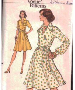 Vogue 8827 Dress Size: 10 Used Sewing Pattern