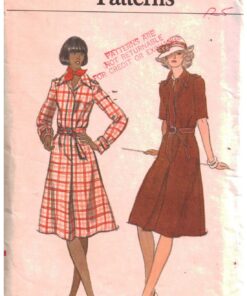 Vogue 9125 Shirtdress Size: 12 Uncut Sewing Pattern