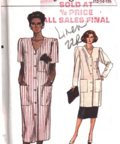 Vogue 9318 Dress, Tunic, Skirt Size: 12-14-16 Uncut Sewing Pattern