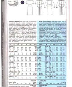 Alternative view of Vogue 9406 Dress Size: 12-14-16 Uncut Sewing Pattern