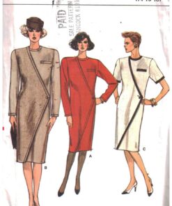 Vogue 9712 Dress Size: 14-16-18 Uncut Sewing Pattern