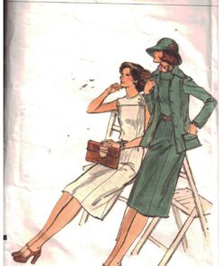 Vogue 9260 Dress, Jacket Size: 12 Used Sewing Pattern