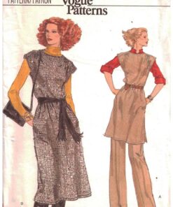 Vogue 9904 Jumper, Tunic, Pants Size: 10 Uncut Sewing Pattern