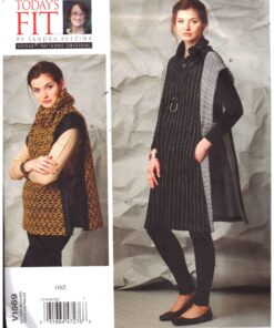 Vogue V1569 Tabard by Sandra Betzina Size: OSZ Uncut Sewing Pattern
