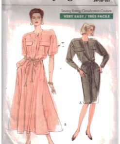 Vogue 7714 Dress Size: 14-16-18 Used Sewing Pattern