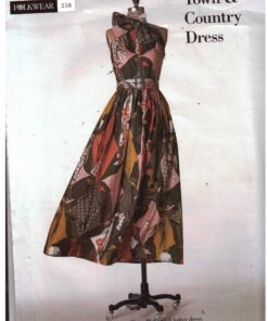 Folkwear 258 Town and Country Dress Size: 6-20 Uncut Sewing Pattern