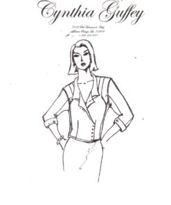 Cynthia Guffey CG-2030 Dress Size: All Uncut Sewing Pattern