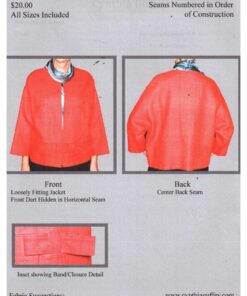 Cynthia Guffey J-5041 Jacket Size: All Uncut Sewing Pattern