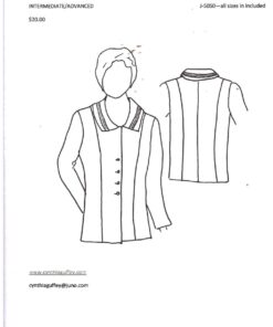 Cynthia Guffey J-5050 Jacket Size: All Uncut Sewing Pattern