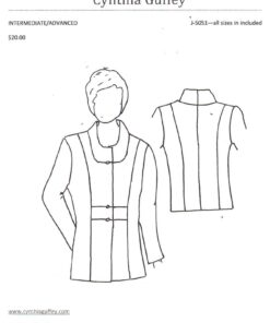 Cynthia Guffey J-5051 Jacket Size: All Uncut Sewing Pattern