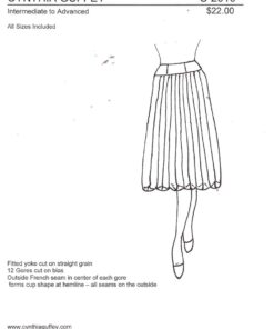 Cynthia Guffey S-2010 Skirt Size: All Uncut Sewing Pattern