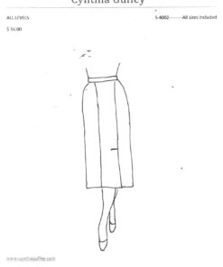 Cynthia Guffey S-4002 Skirt Size: All Uncut Sewing Pattern