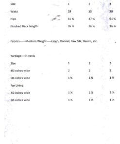 Cynthia Guffey S-4029 Skirt Size: All Uncut Sewing Pattern - Image 2