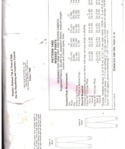 Kwik Sew 1492 Pants Size: 6-8-10-12 Uncut Sewing Pattern - Image 2