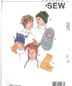 Kwik Sew 2527 Hats, Socks Size: All Uncut Sewing Pattern