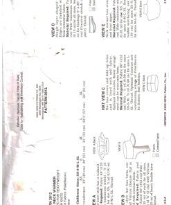 Alternative view of Kwik Sew 2812 Hats, Kneck Warmers Size: XS-S-M-L-XL Uncut Sewing Pattern