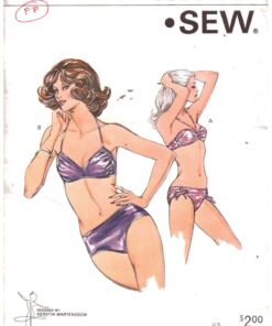 Kwik Sew 991 Bikini Size: 6-8-10 Uncut Sewing Pattern