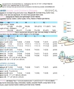 Alternative view of Kwik Sew K4151 Adults & Child's Slippers Size: All Uncut Sewing Pattern