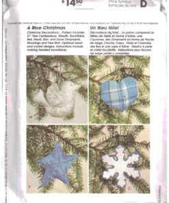 McCall's 3777 Blue Christmas Décor Size: One Uncut Sewing Pattern - Image 2