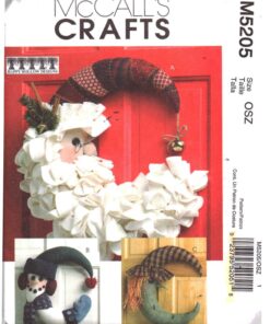 McCall's M5205 Seasonal Decorations Size: OSZ Uncut Sewing Pattern
