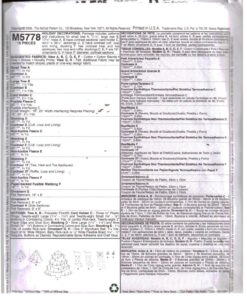 Alternative view of McCall's M5778 Christmas Decorations Size: OSZ Uncut Sewing Pattern