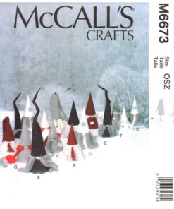 McCall's M6673 Christmas Decorations Size: OSZ Uncut Sewing Pattern