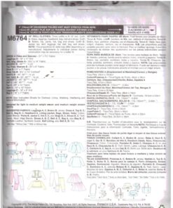 McCall's M6764 Doll Clothes Size: 18" Uncut Sewing Pattern - Image 2